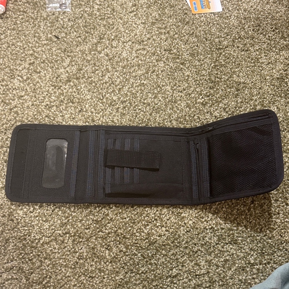 Black Trifold Wallet